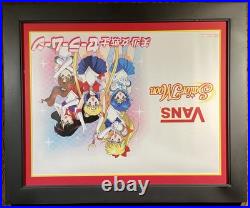 RARE Vans x Sailor Moon Collab Store Display Poster Print Main Cast 23 x 19