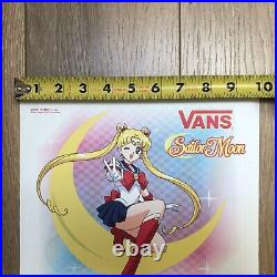 RARE Vans x Sailor Moon Collab Store Display Poster Print Square 9.8 x 9.8