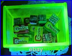 RARE Vaseline Adams Chiclet Gum Penny Glass General Store Counter Display Box