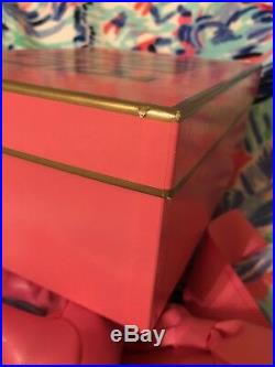 RARE Victoria's Secret Pink Billion Dollar Dog Display W CERTIFICATE BOX & bow