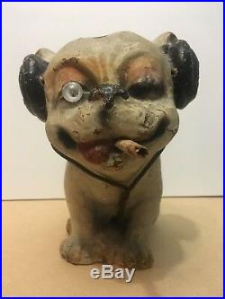 RARE Vintage 1920s BONZO FROST FONES RADIO Store Display mascot Crosley pup dog