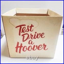RARE Vintage 1950s HOOVER Vacuum RETAIL STORE ADVERTISING DEALER DISPLAY BOX