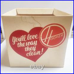 RARE Vintage 1950s HOOVER Vacuum RETAIL STORE ADVERTISING DEALER DISPLAY BOX