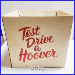RARE Vintage 1950s HOOVER Vacuum RETAIL STORE ADVERTISING DEALER DISPLAY BOX