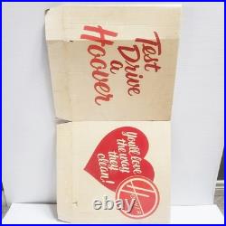 RARE Vintage 1950s HOOVER Vacuum RETAIL STORE ADVERTISING DEALER DISPLAY BOX