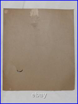 RARE Vintage 1950s Sunkist Lemons Store Display Unusual Sign Strange Litho 16x14