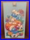 RARE! Vintage 1983 Peyo Smurfs Talking Toy Plastic 3D Store Display 12 x 21