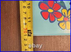 RARE! Vintage 1983 Peyo Smurfs Talking Toy Plastic 3D Store Display 12 x 21