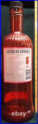 RARE Vintage 20 tall SOUTHERN COMFORT Liquor Store Display Glass Bottle Empty