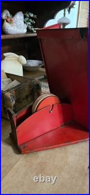 RARE Vintage ALKA-SELTZER Countertop STORE DISPLAY withTAPE DISPENSER
