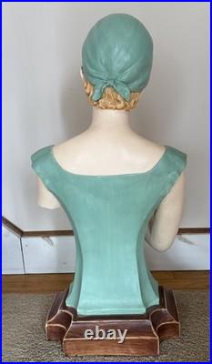 RARE Vintage Department Store Display Mannequin Plaster Chalkware