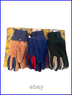RARE Vintage Disneyland Mittens By Wells Lamont Store Display Box Prop 1960s