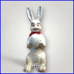 RARE Vintage Easter Bunny 3ft Store Display Pulp Paper Mache Composition