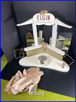 RARE! Vintage Elgin Watch Store Display Rotates 1950's
