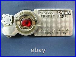 RARE Vintage Ernest Borel Incabloc Incastar Store Display Watch Sales Tool 1950