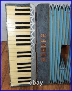 RARE Vintage Hohner Accordian Fold Out Countertop Store Display Advertising SIGN