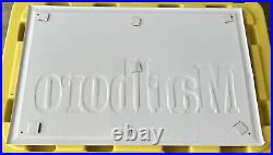 RARE Vintage Marlboro Metal Sign Authentic 1991 Store Display Sign