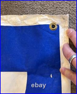 RARE Vintage Oakley Factory Pilot Banner Store Display BMX skateboard ski snow