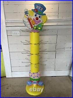 RARE Vintage PETER PEZ Store Display Rotating Candy Peg Rack 76 Tall Gradwohl