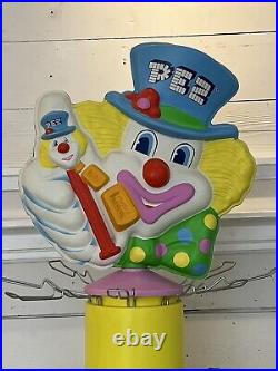 RARE Vintage PETER PEZ Store Display Rotating Candy Peg Rack 76 Tall Gradwohl