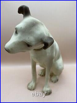 RARE Vintage RCA NIPPER CERAMIC 9.5 STATUE Creative Decor Inc. STORE DISPLAY