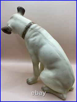 RARE Vintage RCA NIPPER CERAMIC 9.5 STATUE Creative Decor Inc. STORE DISPLAY