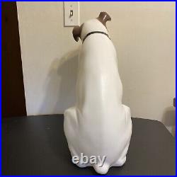 RARE Vintage RCA Victor Nipper Dog 18 Inches Tall Hard Plastic Store Display