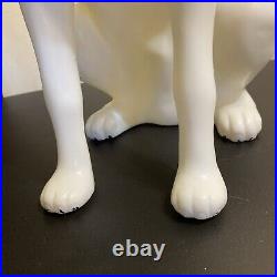 RARE Vintage RCA Victor Nipper Dog 18 Inches Tall Hard Plastic Store Display