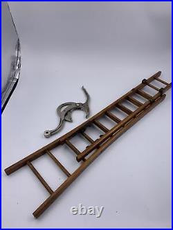 RARE Vintage Salesman Sample kit 10 Ladders, mechanisms, original case, more