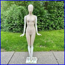 RARE Vintage Victorias Secret Full Body Mannequin Form Store Display with Stand