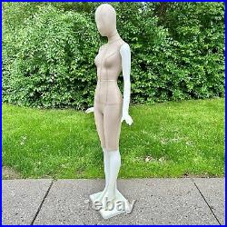 RARE Vintage Victorias Secret Full Body Mannequin Form Store Display with Stand