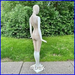 RARE Vintage Victorias Secret Full Body Mannequin Form Store Display with Stand