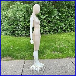 RARE Vintage Victorias Secret Full Body Mannequin Form Store Display with Stand