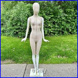 RARE Vintage Victorias Secret Full Body Mannequin Form Store Display with Stand