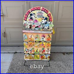 RARE Vtg 1970s Disney Colorforms Mickey Mouse Seed Shop Store Display 10 Markers RARE Vtg 1970s Disney Colorforms Mickey Mouse Seed Shop Store Display 10 Markers
