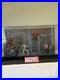 RARE Walmart Store Display Marvel Deadpool Spider Man Wolverine Captain America
