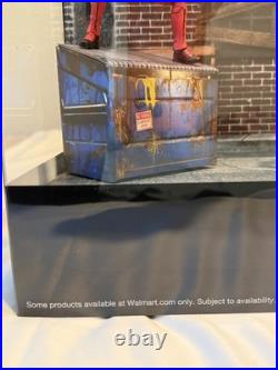 RARE Walmart Store Display Marvel Deadpool Spider Man Wolverine Captain America