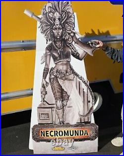 RARE Warhammer 40k TALL Store Display Cardboard Cutout Necromunda Underhive