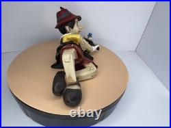 RARE Yab Co Vintage 21 Resin Store Display Reclining Pinocchio w Jiminy Cricket