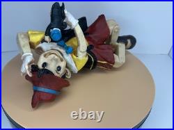 RARE Yab Co Vintage 21 Resin Store Display Reclining Pinocchio w Jiminy Cricket