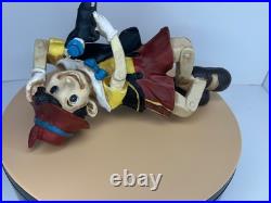 RARE Yab Co Vintage 21 Resin Store Display Reclining Pinocchio w Jiminy Cricket