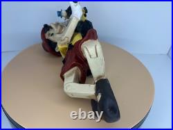 RARE Yab Co Vintage 21 Resin Store Display Reclining Pinocchio w Jiminy Cricket
