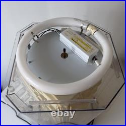 RARE Zippo Lighted Rotating Countertop Store Display Case Cabinet withKey