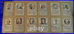 RARE ca 1930'STORE Mailing POST Card DISPLAY'GREAT MEN SERIES Baumgarth