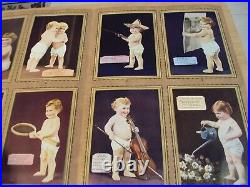 RARE ca 1930'STORE Mailing POST Card DISPLAY'SUNNY JIM KIDS SERIES Baumgarth