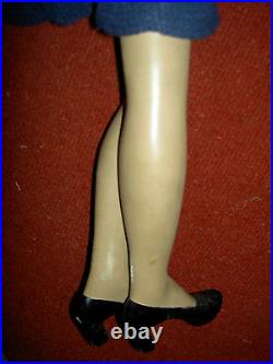 RARE huge 29 vintage Latexture advertising store display mannequin withj'td. Arms