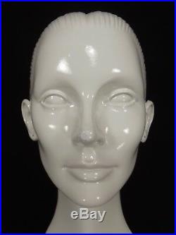 RARE vintage MANNEQUIN head woman abstract 1960's STORE WINDOW DISPLAY 33 TALL