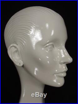 RARE vintage MANNEQUIN head woman abstract 1960's STORE WINDOW DISPLAY 33 TALL