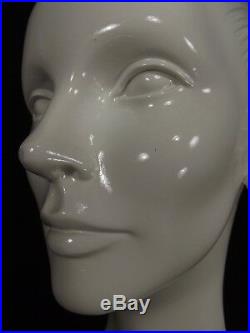 RARE vintage MANNEQUIN head woman abstract 1960's STORE WINDOW DISPLAY 33 TALL