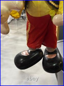 RARE vtg Pelham Marionette Puppet Walt Disney Pinocchio STORE DISPLAY toy SIGN